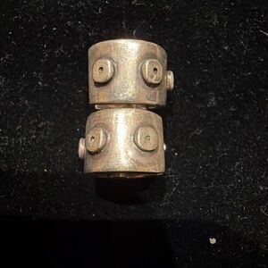 Lisa Jenks 925 Sterling Silver-Textured Huggie Earrings